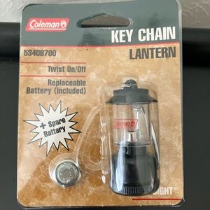 Coleman lantern keychain